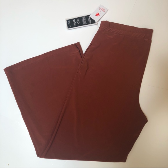 MARALLIS Brown Pants, Wide Leg NWT - Picture 1 of 7